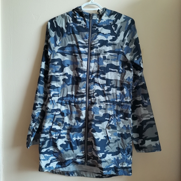 CAMO RAIN JACKET - Picture 3 of 5